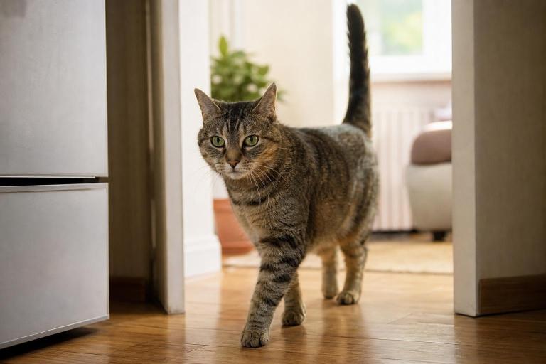«Pensaba que estaba viejo y cansado»: a los 14 años este gato recuperó la energía tras un solo cambio que le aconsejó su veterinaria